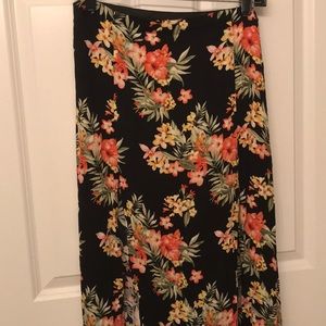 Forever 21 Floral Skirt (Long)